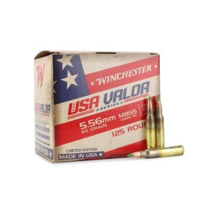 Winchester USA Valor 5.56 NATO 62 Gr Green Tip 375rds FREE SHIPPING W/ CODE: "SUMMERFS25"