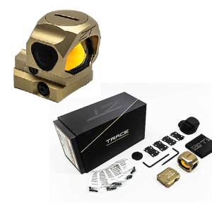 ZeroTech Optics Trace H.A.L.O 1x28mm Enclosed Micro Reflex Red Dot Sight, w/ Free S&H
