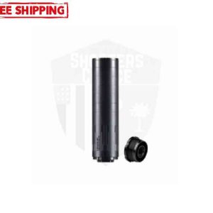 Aero LAHAR-36 Suppressor w/ HUB Compatiable, (2) Direct Thread Mounts (5/8x24 and 1/2x28) Black Cerakote