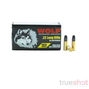 Wolf - Match Target - 22 Long Rifle - 40 Grain - Solid Round Nose - 1000rds