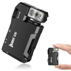 WUBEN G5 Rechargeable EDC Flashlight, Mini Flat Bright Pocket Flashlight